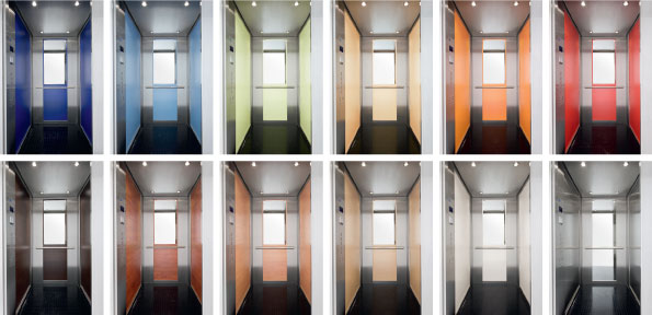 unterschiedliche Kabinenansichten